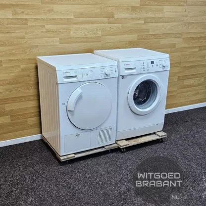 Bosch - wasmachine en condens droger - WAE32360NL/16 en WTE84171NL/27