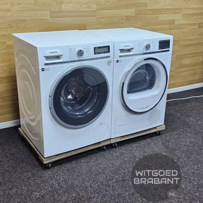 Siemens - wasmachine en warmtepompdroger - WM16Y541NL en WT47Y781NL