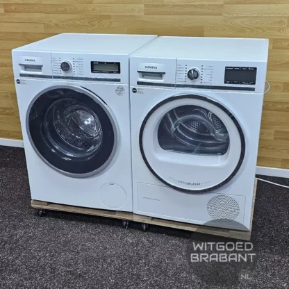 Siemens - wasmachine en warmtepompdroger - WM16Y541NL en WT47Y781NL